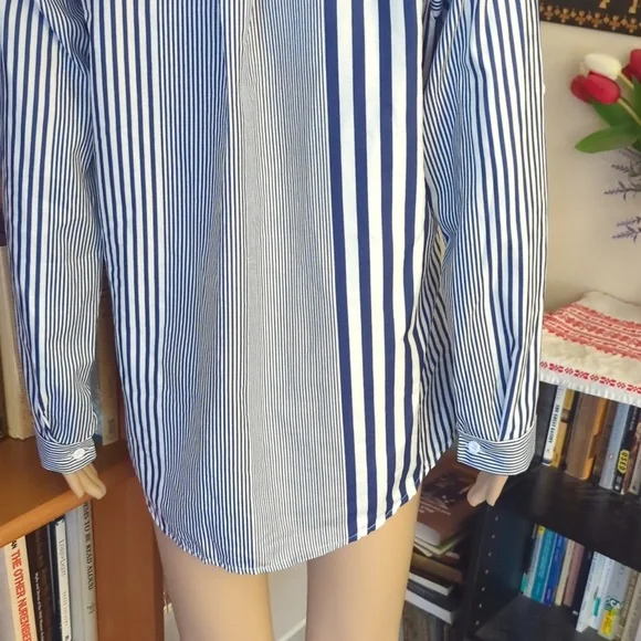 Striped Button-Up Shirt - Picture 8 of 8